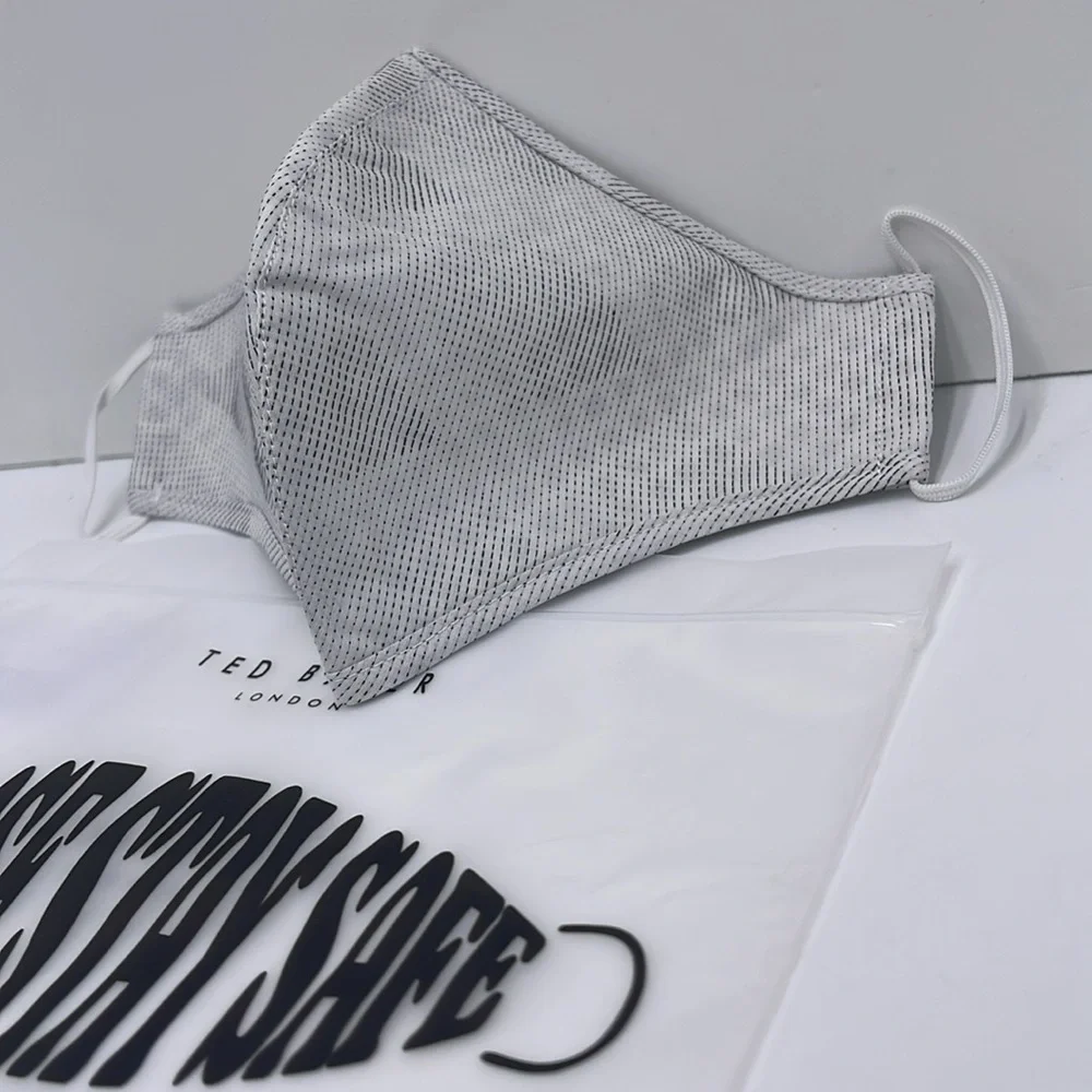 TED BAKER LONDON Reversible Reusable FACE MASK  NWT  OS